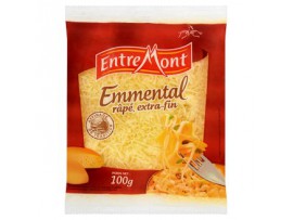 Entremont Тертый твердый сыр Эмменталь 100 г